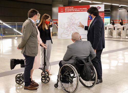 LA COMUNIDAD DE MADRID INSTALARÁ 103 NUEVOS ASCENSORES EN LA RED DE METRO